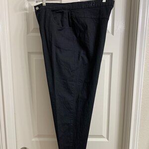 Venezia Jeans Women's Black Denim Jeans, Size 20